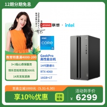 联想GeekPro 14代英特尔酷睿i5 分体式台式机